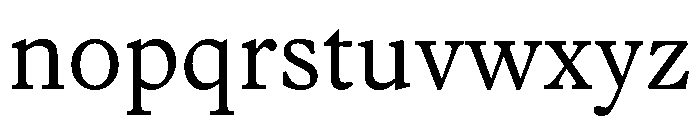 FAIREOctave Regular Font LOWERCASE