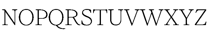FAIREOctave Thin Instance Font UPPERCASE