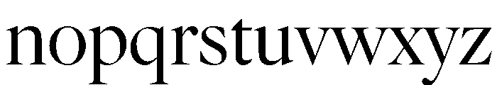 FAIREOctaveDisplay Regular Font LOWERCASE
