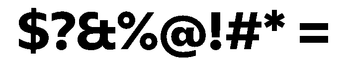 FAIREPalme Black Instance Font OTHER CHARS
