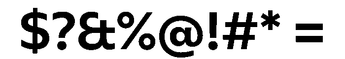 FAIREPalme Bold Instance Font OTHER CHARS