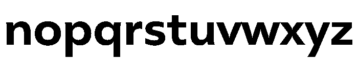 FAIREPalme Bold Instance Font LOWERCASE