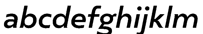 FAIREPalme MediumItalic Instance FONT
