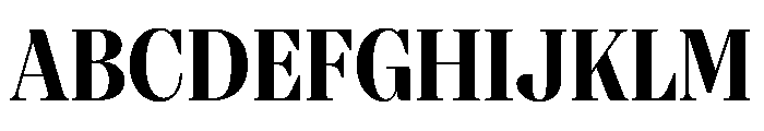 FAIREPrint Black Instance Font UPPERCASE