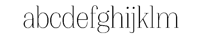 FAIREPrint Hairline Instance FONT