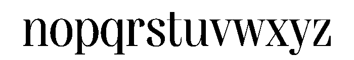 FAIREPrint Regular Instance Font LOWERCASE