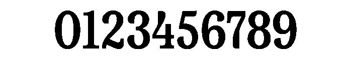 FAIREPrint SlabBold Instance Font OTHER CHARS