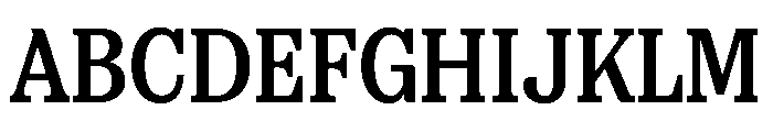 FAIREPrint SlabBold Instance Font UPPERCASE
