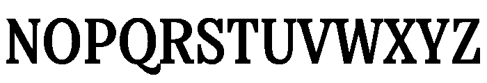FAIREPrint SlabBold Instance Font UPPERCASE