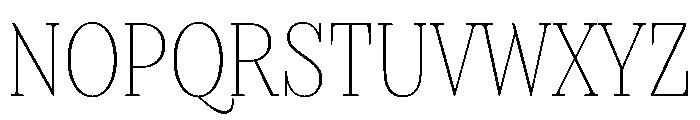 FAIREPrint SlabHairline Instance Font UPPERCASE
