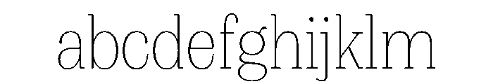 FAIREPrint SlabHairline Instance FONT