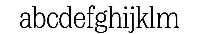 FAIREPrint SlabLight Instance FONT