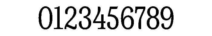FAIREPrint SlabRegular Instance Font OTHER CHARS