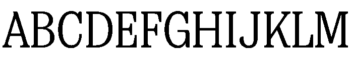 FAIREPrint SlabRegular Instance Font UPPERCASE