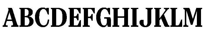 FAIREPrint TextBlack Instance Font UPPERCASE