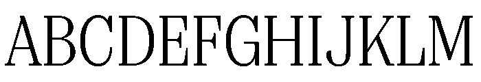 FAIREPrint TextLight Instance Font UPPERCASE