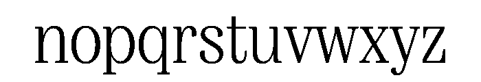 FAIREPrint TextLight Instance Font LOWERCASE