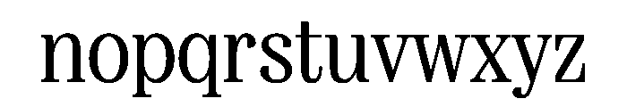 FAIREPrint TextRegular Instance Font LOWERCASE