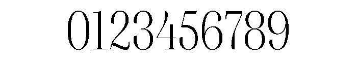 FAIREPrint Thin Instance Font OTHER CHARS