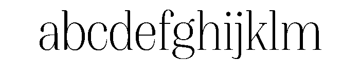 FAIREPrint Thin Instance FONT