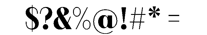 FAIREPrintSans FineBlack Instance Font OTHER CHARS