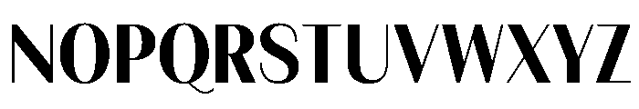 FAIREPrintSans FineBlack Instance Font UPPERCASE