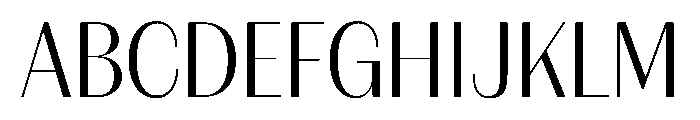 FAIREPrintSans FineLight Instance Font UPPERCASE