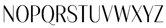 FAIREPrintSans FineLight Instance Font UPPERCASE