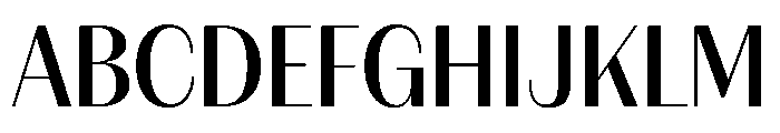 FAIREPrintSans FineMedium Instance Font UPPERCASE
