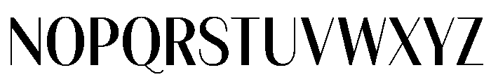 FAIREPrintSans FineMedium Instance Font UPPERCASE