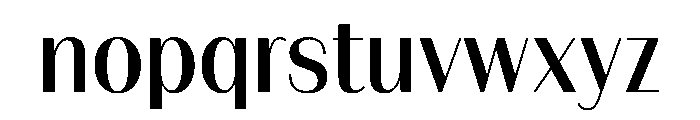FAIREPrintSans FineMedium Instance Font LOWERCASE