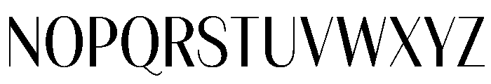 FAIREPrintSans FineRegular Instance Font UPPERCASE