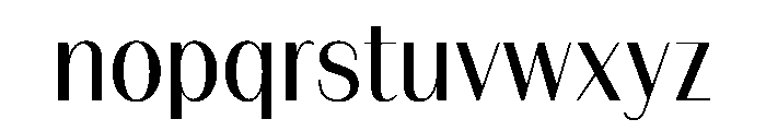 FAIREPrintSans FineRegular Instance Font LOWERCASE