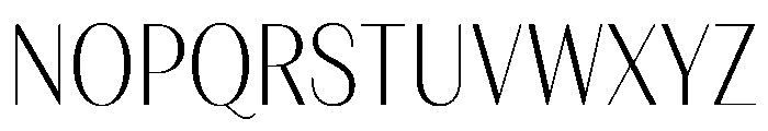 FAIREPrintSans FineThin Instance Font UPPERCASE