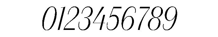 FAIREPrintSans FineThinItalic Instance Font OTHER CHARS