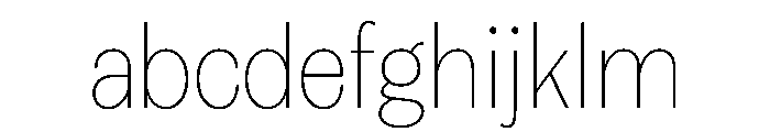 FAIREPrintSans Hairline Instance FONT