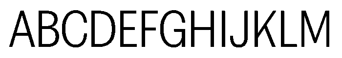 FAIREPrintSans Light Instance Font UPPERCASE