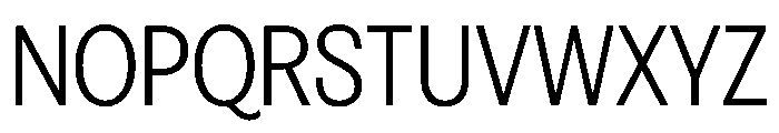 FAIREPrintSans Light Instance Font UPPERCASE