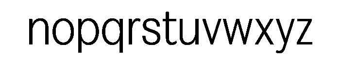 FAIREPrintSans Light Instance Font LOWERCASE