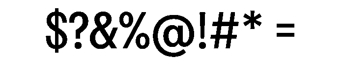 FAIREPrintSans Medium Instance Font OTHER CHARS