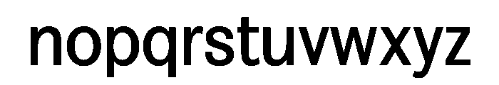 FAIREPrintSans Medium Instance Font LOWERCASE