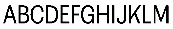 FAIREPrintSans Regular Instance Font UPPERCASE