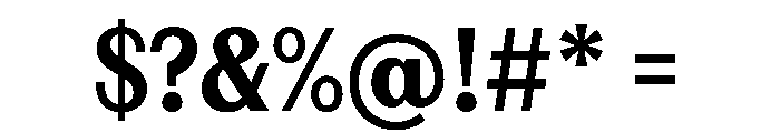 FAIREPrintSans TextBlack Instance Font OTHER CHARS