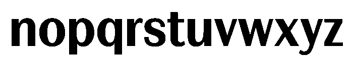 FAIREPrintSans TextBlack Instance Font LOWERCASE