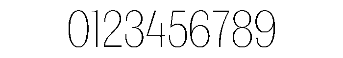 FAIREPrintSans TextHairline Instance Font OTHER CHARS