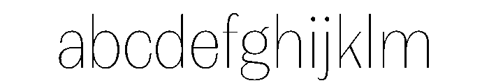 FAIREPrintSans TextHairline Instance FONT