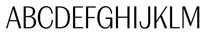 FAIREPrintSans TextLight Instance Font UPPERCASE