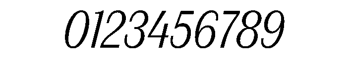 FAIREPrintSans TextLightItalic Instance Font OTHER CHARS
