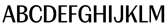 FAIREPrintSans TextMedium Instance Font UPPERCASE