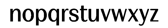FAIREPrintSans TextMedium Instance Font LOWERCASE